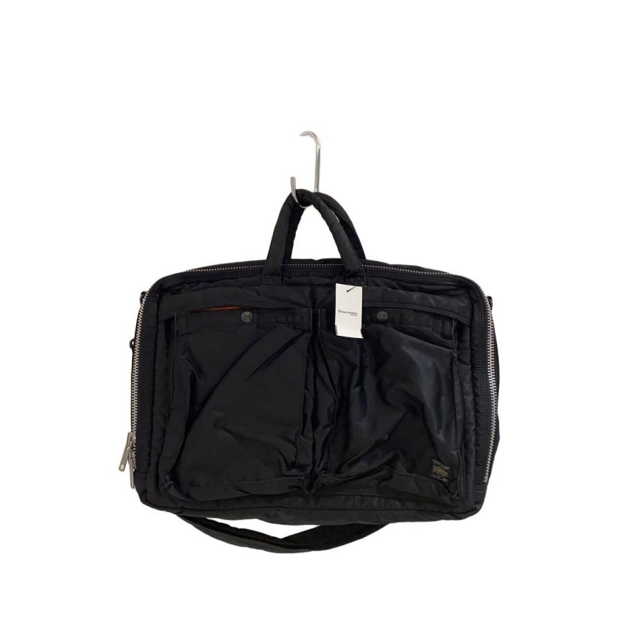 ポーター　2way ボストンバッグ　タンカー　ショルダーバッグ　ナイロン　黒 PORTER◇2WAY/タンカー/ボストンバッグ/ナイロン/BLK/無地
