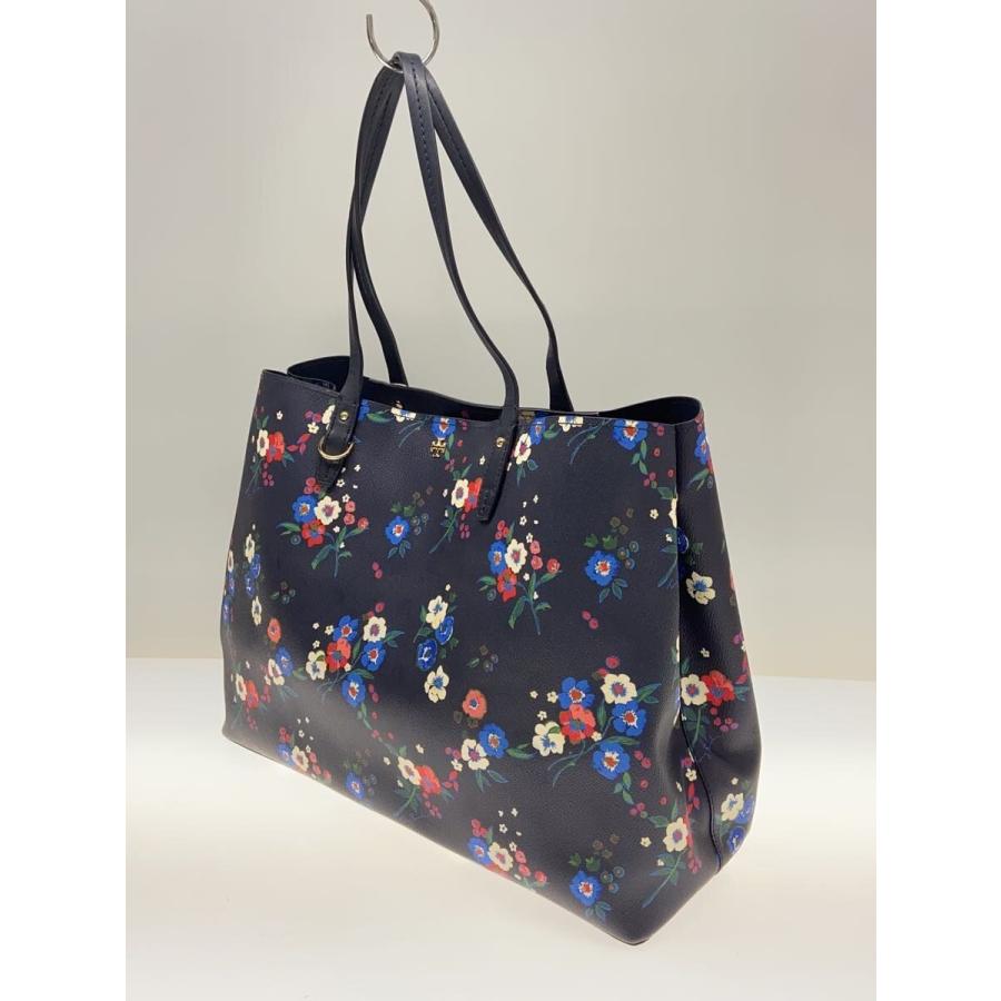 TORY BURCH◇トートバッグ/--/NVY/花柄// : セカンドストリートYahoo 