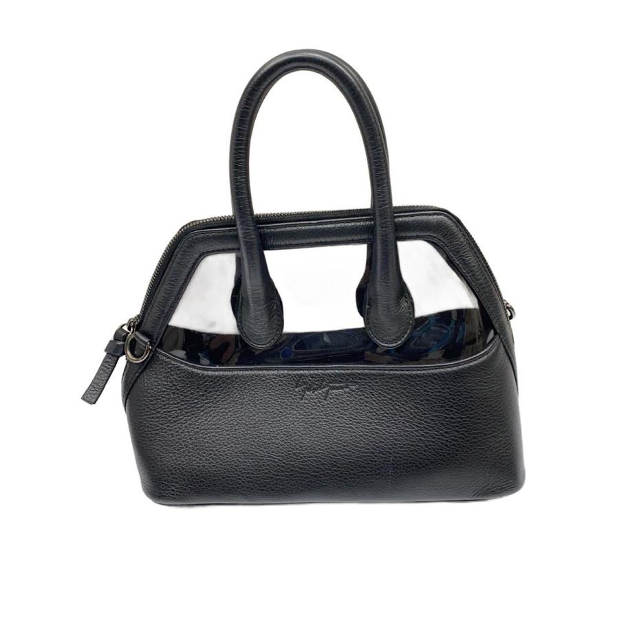 discord Yohji Yamamoto◇トートバッグ/牛革/BLK/DD-111-716 