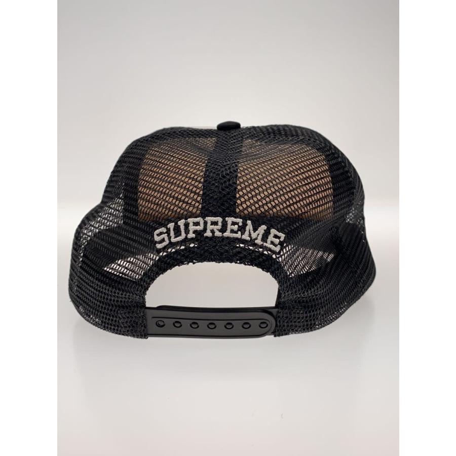 Supreme◇メッシュキャップ/--/ポリエステル/BLK/無地/メンズ/101837