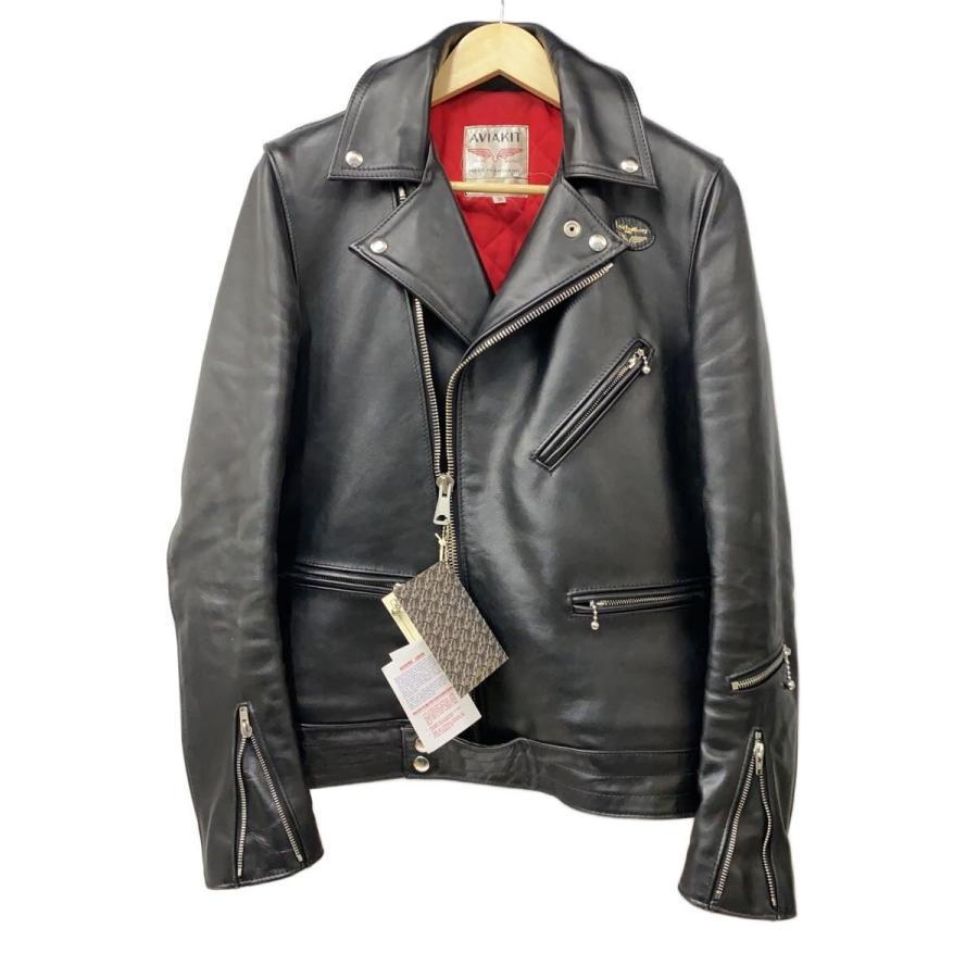 ルイスレザー ダブルライダースジャケット Lewis Leathers◇ダブルライダースジャケット/36/レザー/BLK