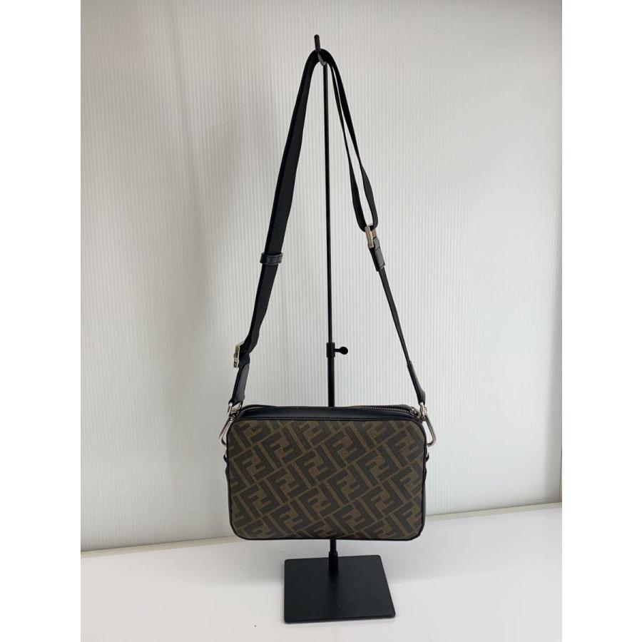 FENDI◇ショルダーバッグ/PVC/BRW : セカンドストリートYahoo!店