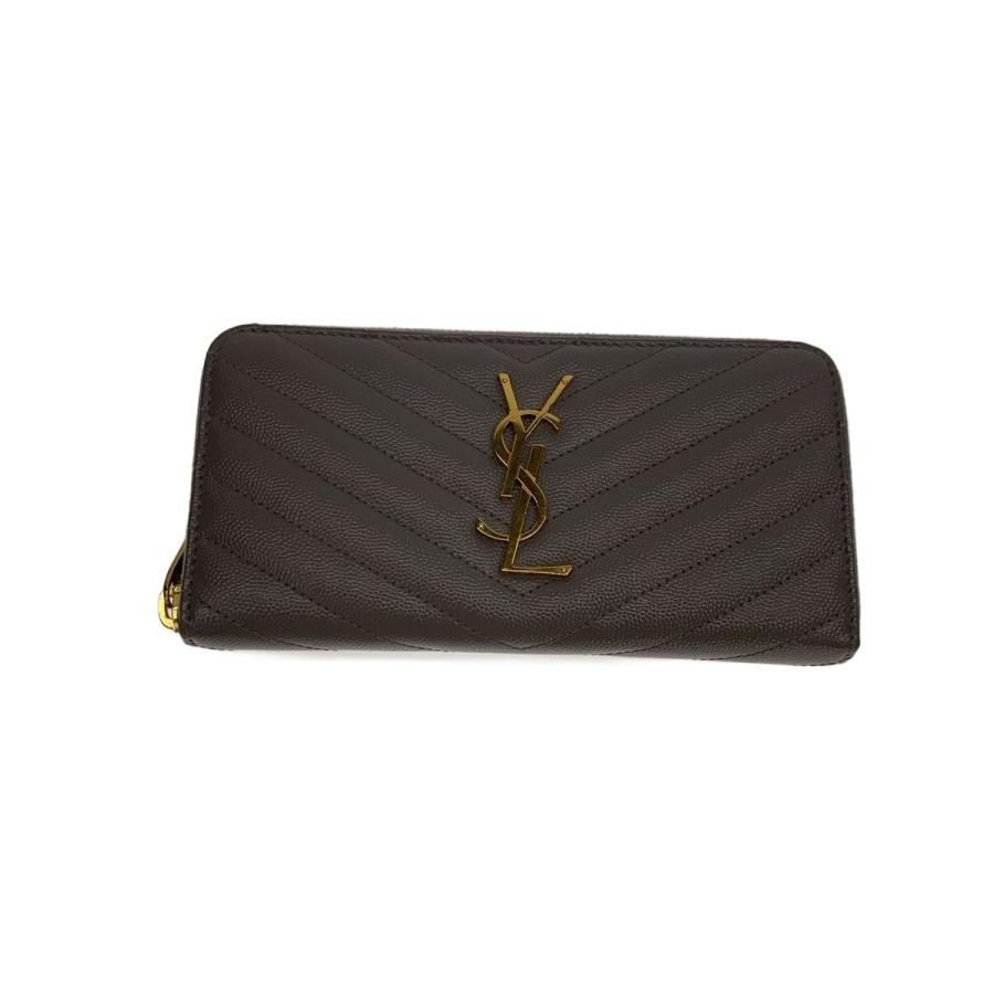 SAINT LAURENT◇長財布/レザー/PUP/レディース/INN358094 : セカンド