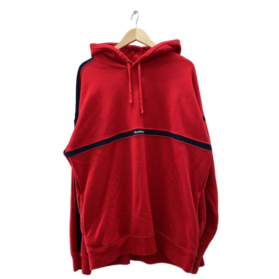 Supreme◇パーカー/XL/コットン/RED/warm up hooded sweatshirt/20SS 