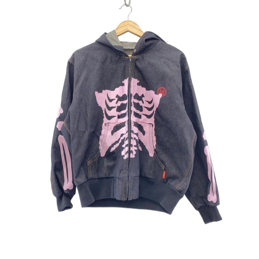 9090◇ジップパーカー/M/コットン/BLK/無地/NN2082 : セカンド