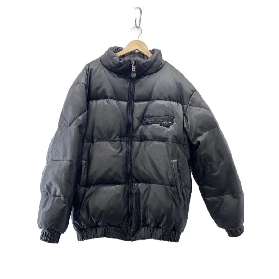 AVIREX◇ダウンジャケット/--/羊革/BLK : セカンドストリートYahoo!店