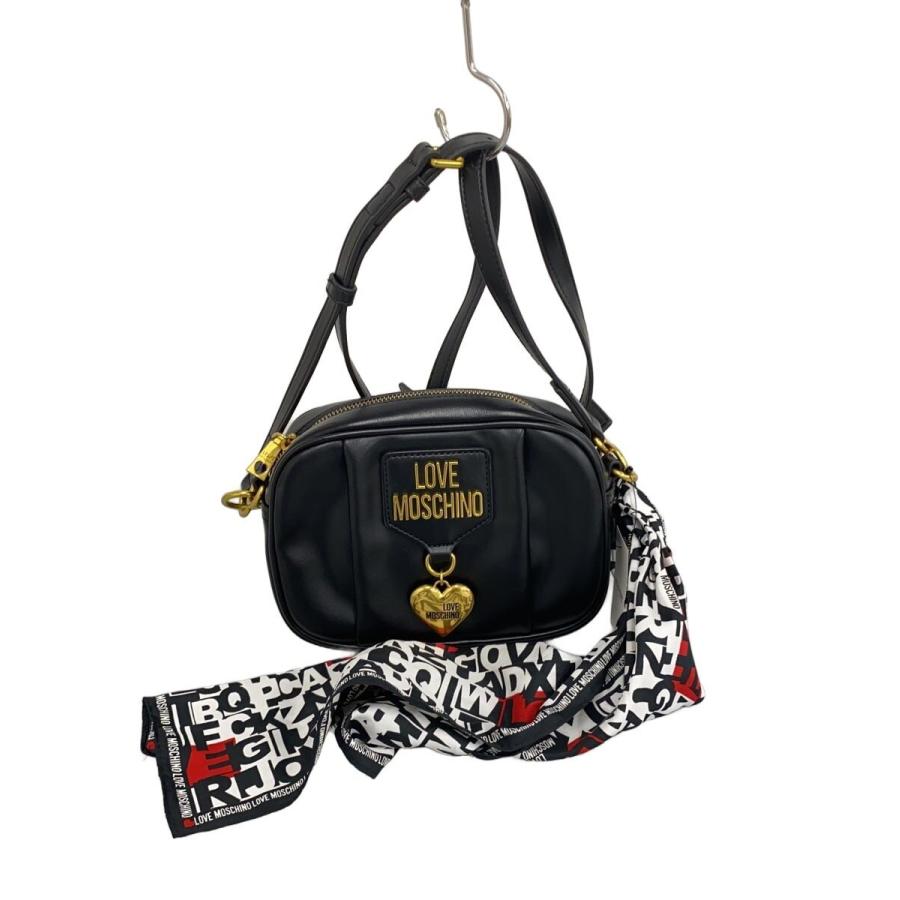 LOVE MOSCHINO◇ショルダーバッグ/--/BLK/jc4051 : セカンドストリート 
