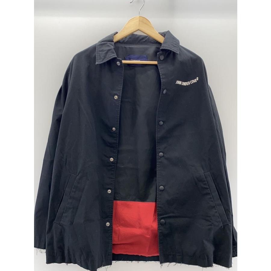 John UNDERCOVER◇ジャケット/3/コットン/BLK/jur7201/17ss/コーチ