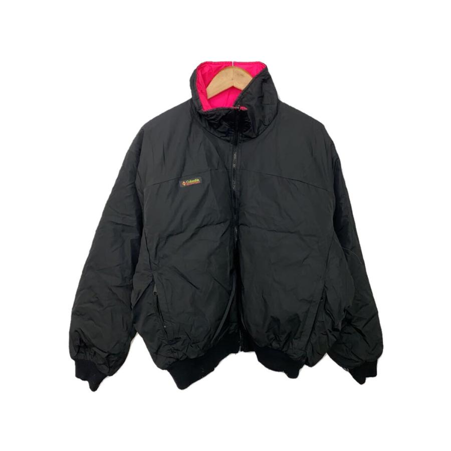Columbia◇ダウンジャケット/L/ナイロン/BLK : セカンド