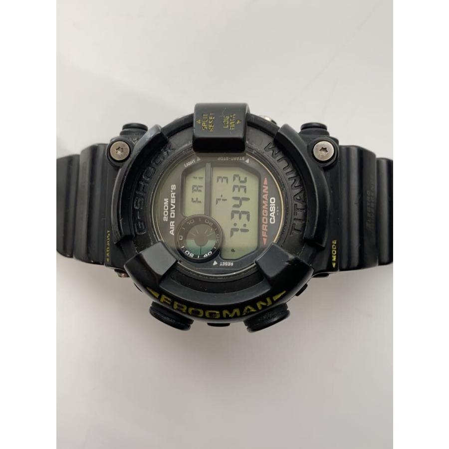 CASIO◇G-SHOCK FROGMAN DW-8200/クォーツ腕時計/デジタル/ベゼル