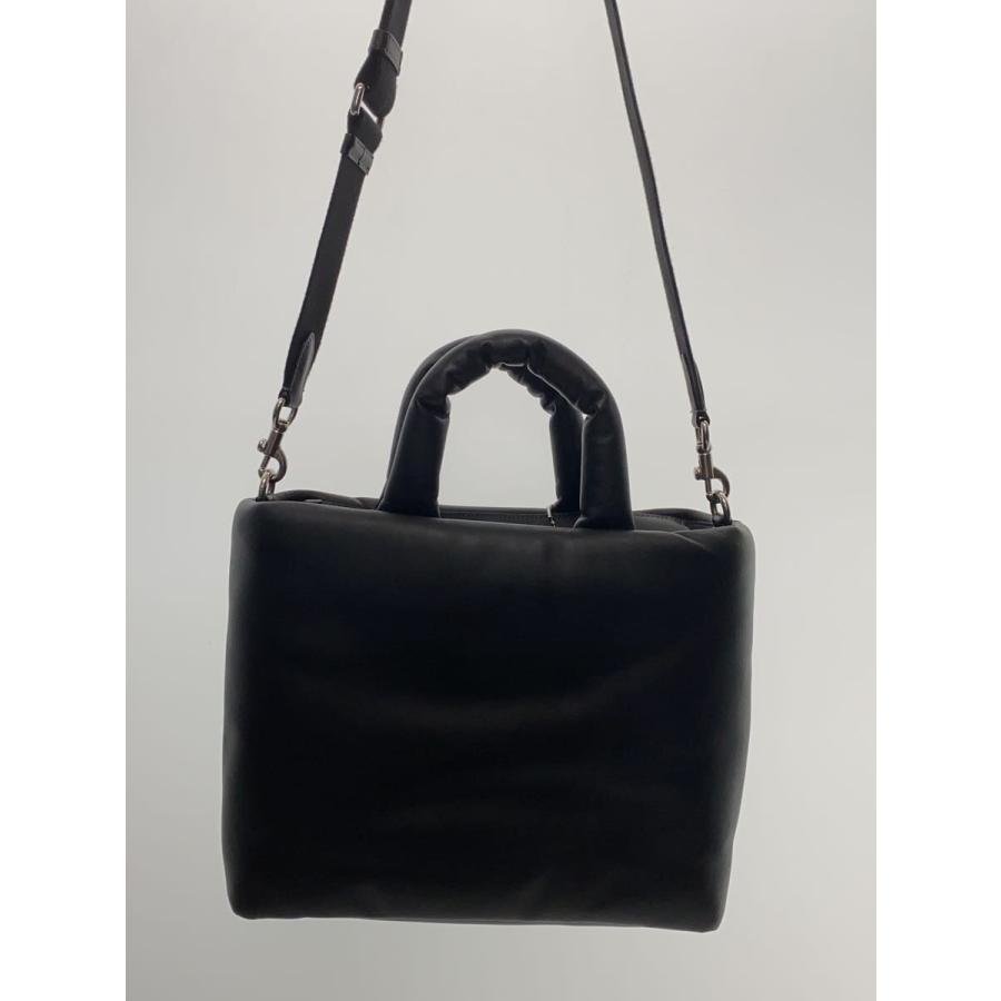 COACH◇ピロートートバッグ/レザー/BLK// 【公式通販】
