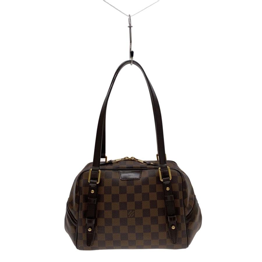 LOUIS VUITTON◇リヴィントンPM_ダミエ・エベヌ/PVC/BRW : セカンド