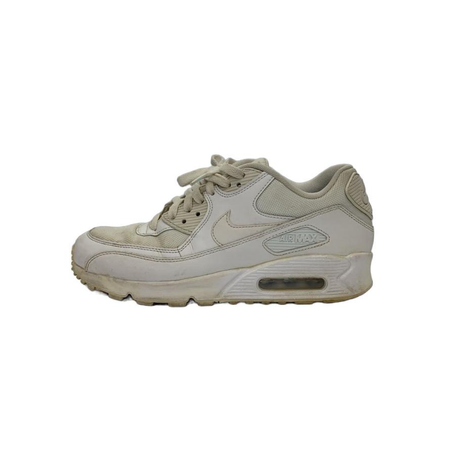 NIKE◇AIR MAX 90 ESSENTIAL/エアマックスエッセンシャル/ホワイト