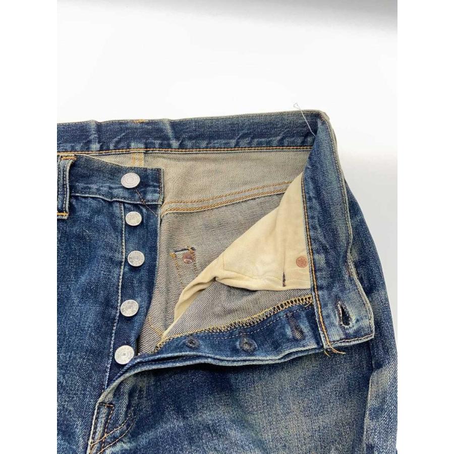 Levi's◇ストレートパンツ/32/コットン/IDG/501XX/90s/ボタン裏555