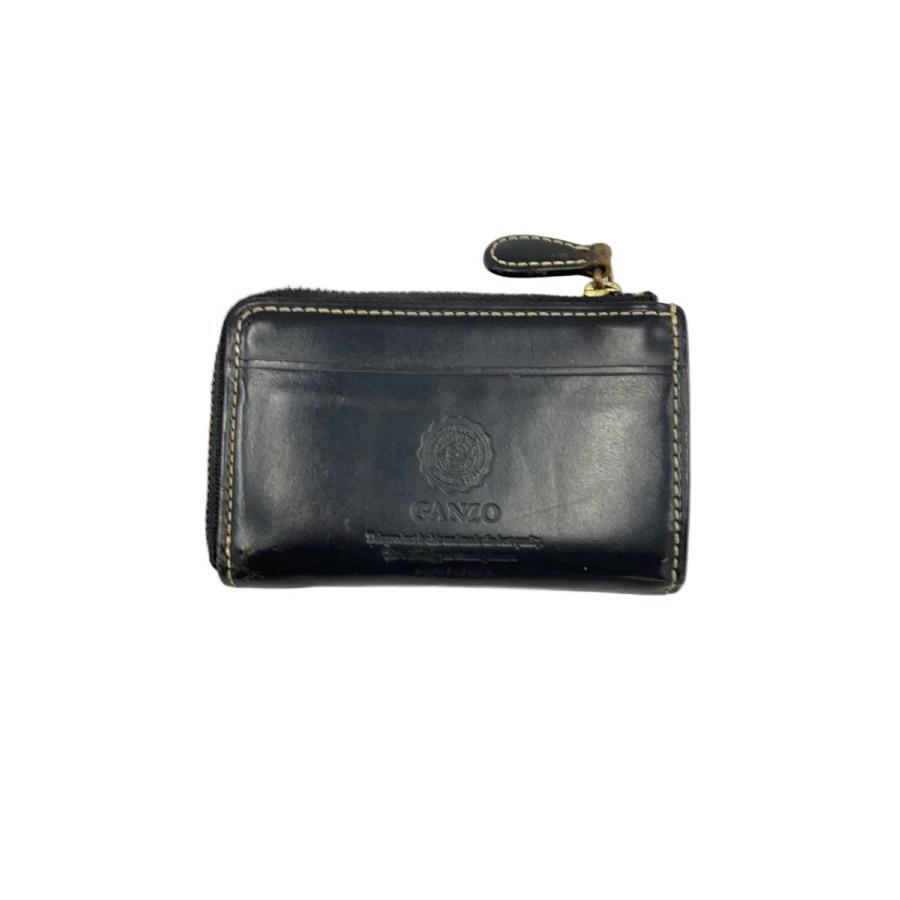 GANZO◇コインケース/レザー/BLK/無地/メンズ : セカンドストリート