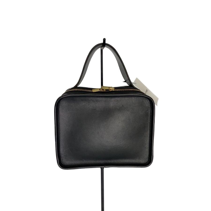 LIFESTYLIST yukari ota/Leather Mini Book Bag/レザー/BLK/角スレ