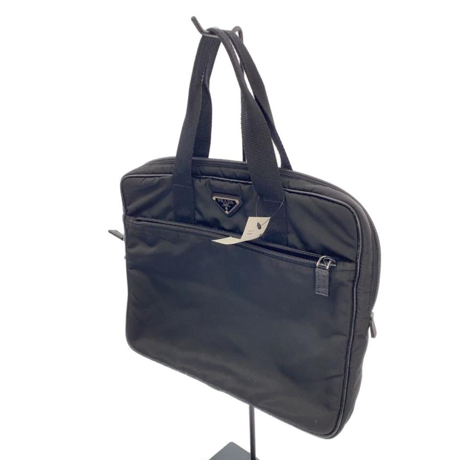 PRADA◇ブリーフケース/ナイロン/BLK : セカンドストリートYahoo!店