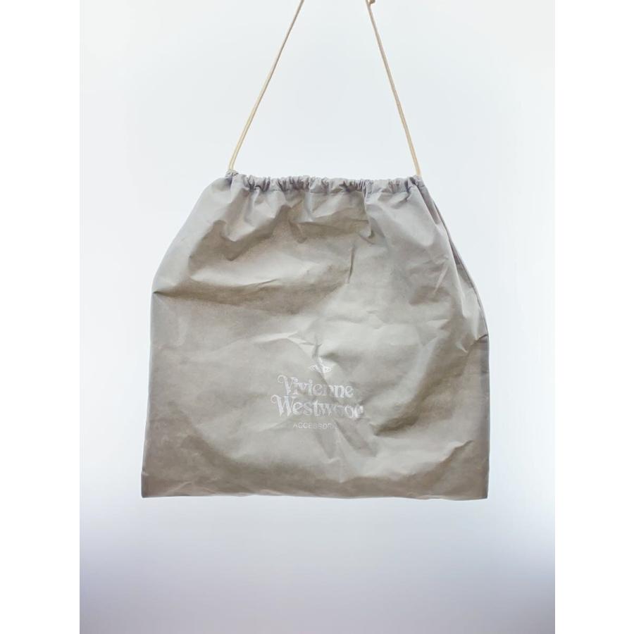 Vivienne Westwood◇ショルダーバッグ/レザー/BLK/無地 : セカンド