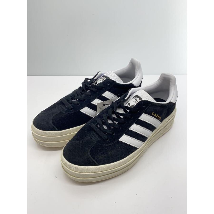 adidas◇GAZELLE BOLD_ガゼルボールド/25.5cm/BLK/スウェード 