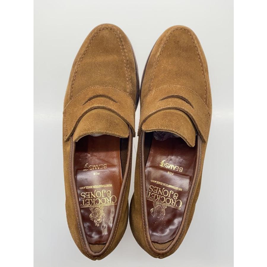 CROCKETT&JONES◇ローファー/BRW/スウェード// SHIPS別注 