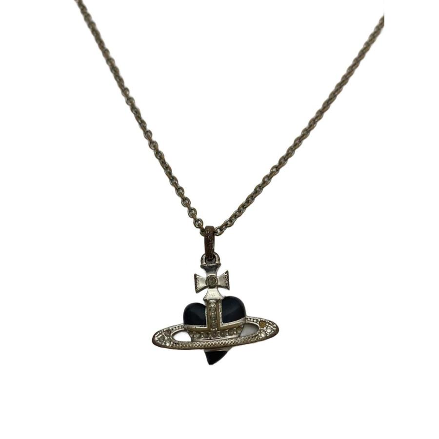 Vivienne Westwood◇ネックレス/--/BLK/トップ有/メンズ : セカンド