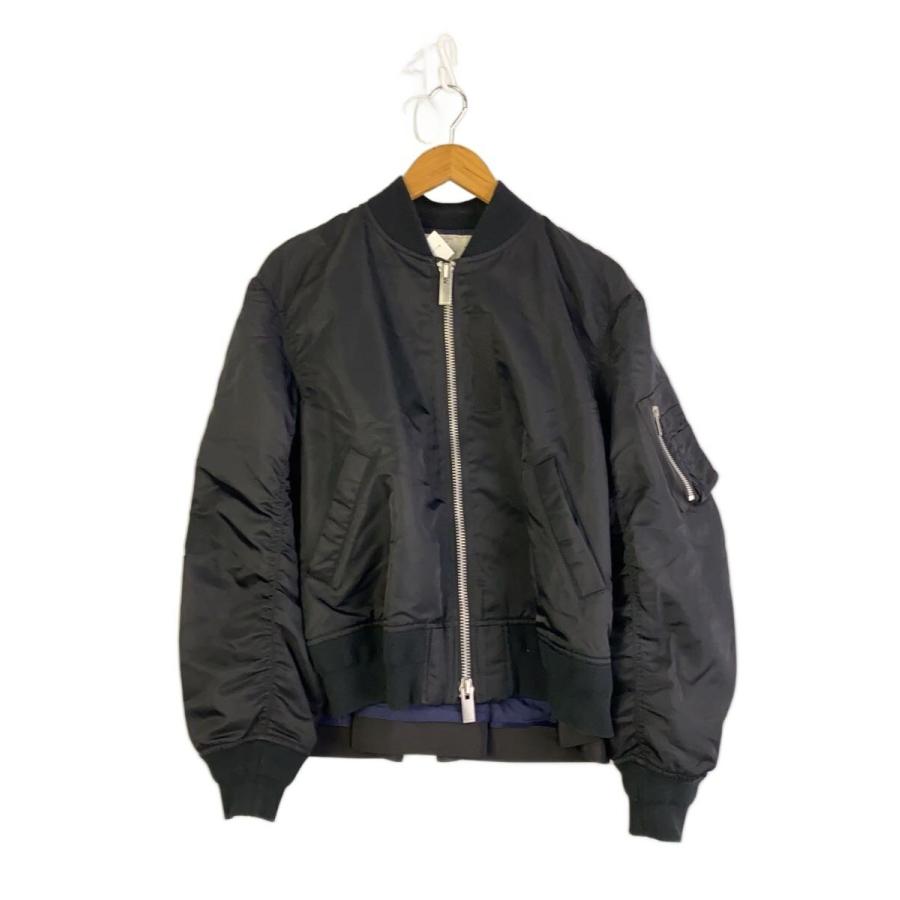 sacai◇ブルゾン/2/コットン/BLK/SCW-001// : セカンドストリートYahoo