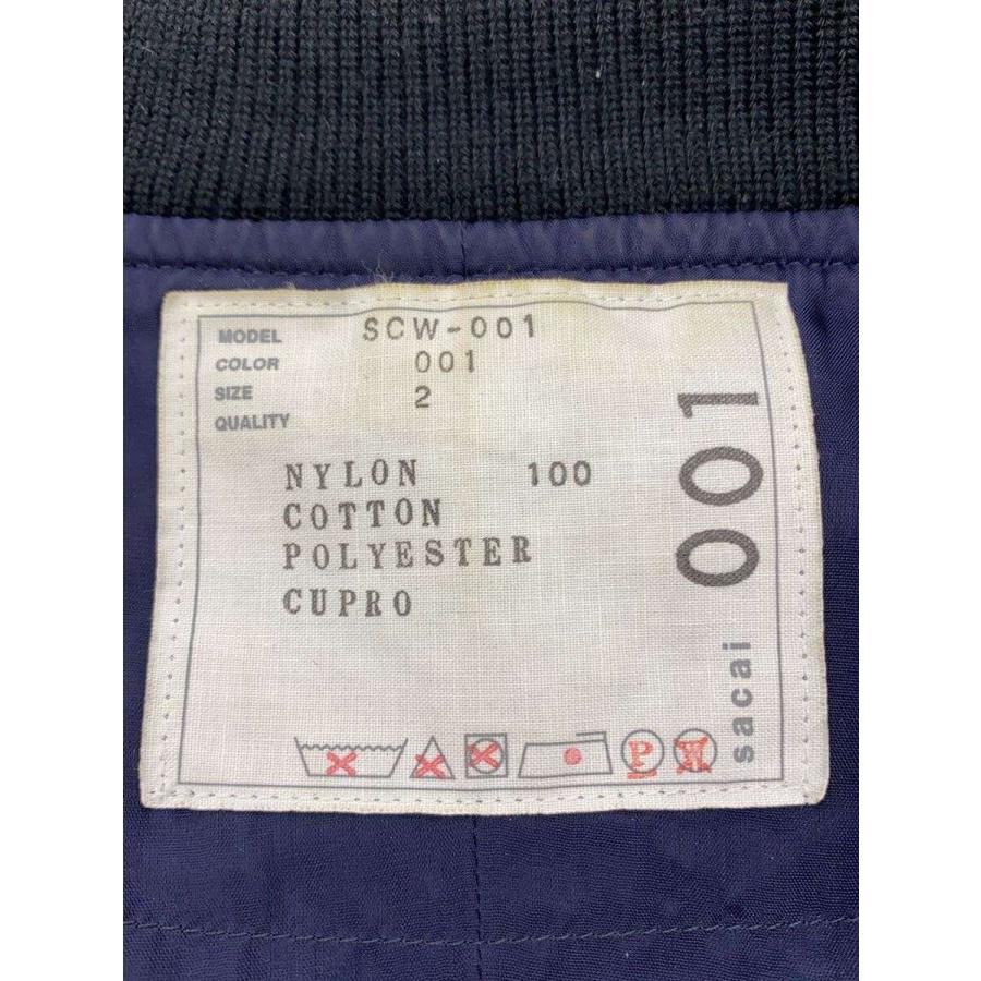 sacai◇ブルゾン/2/コットン/BLK/SCW-001// : セカンドストリートYahoo