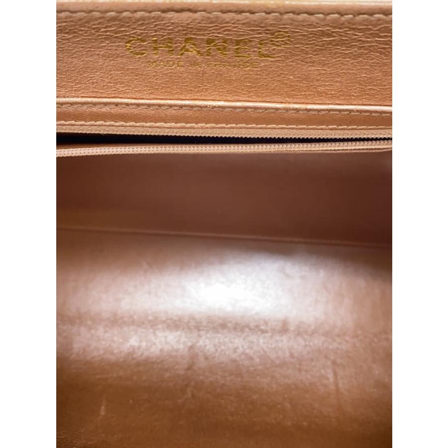 CHANEL◇チョコバー2.25/バッグ/レザー/PNK// : セカンドストリート