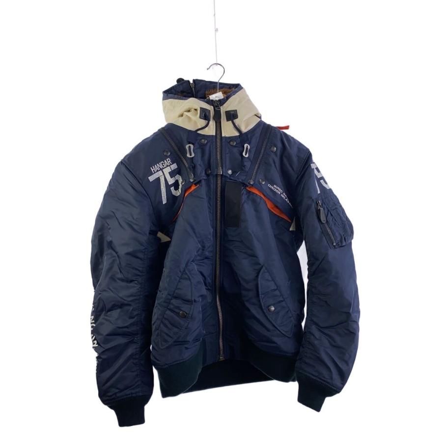 希少XLサイズ✨AVIREX MA-1 REMODEL MARK2 AVIREX◇MA-1 REMODEL MARK2/フライトジャケット/XL/ナイロン/NVY/783