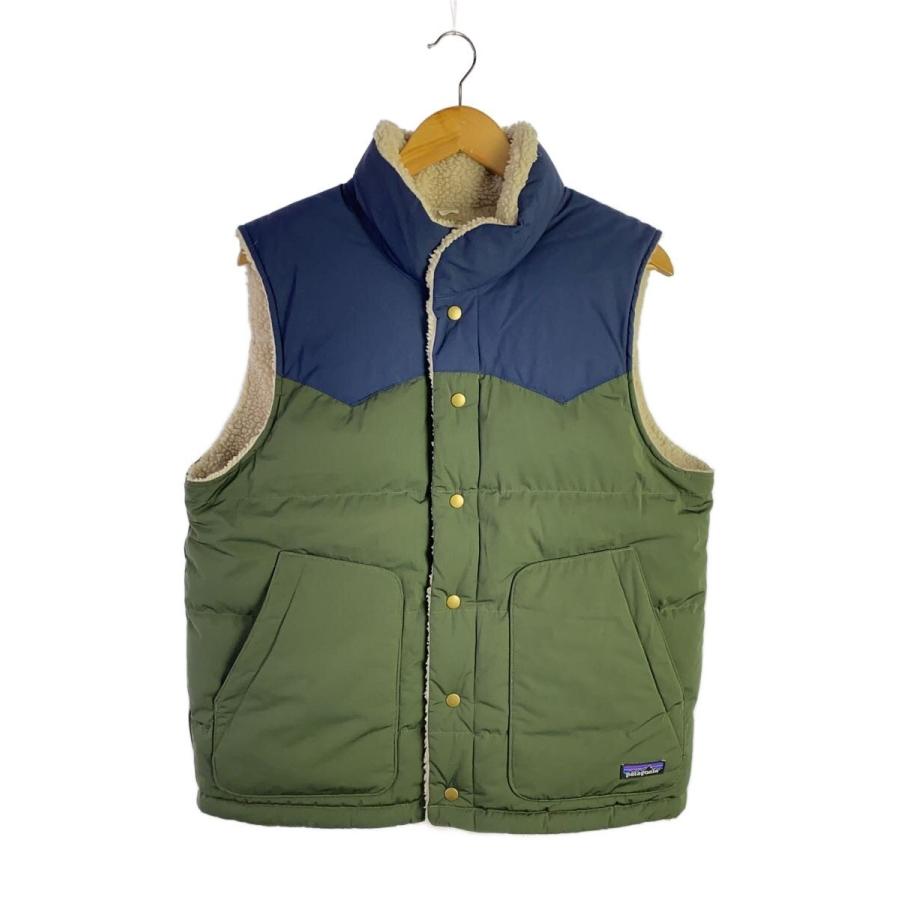 patagonia◇ダウンベスト/M/ポリエステル/KHK/27588 : セカンド