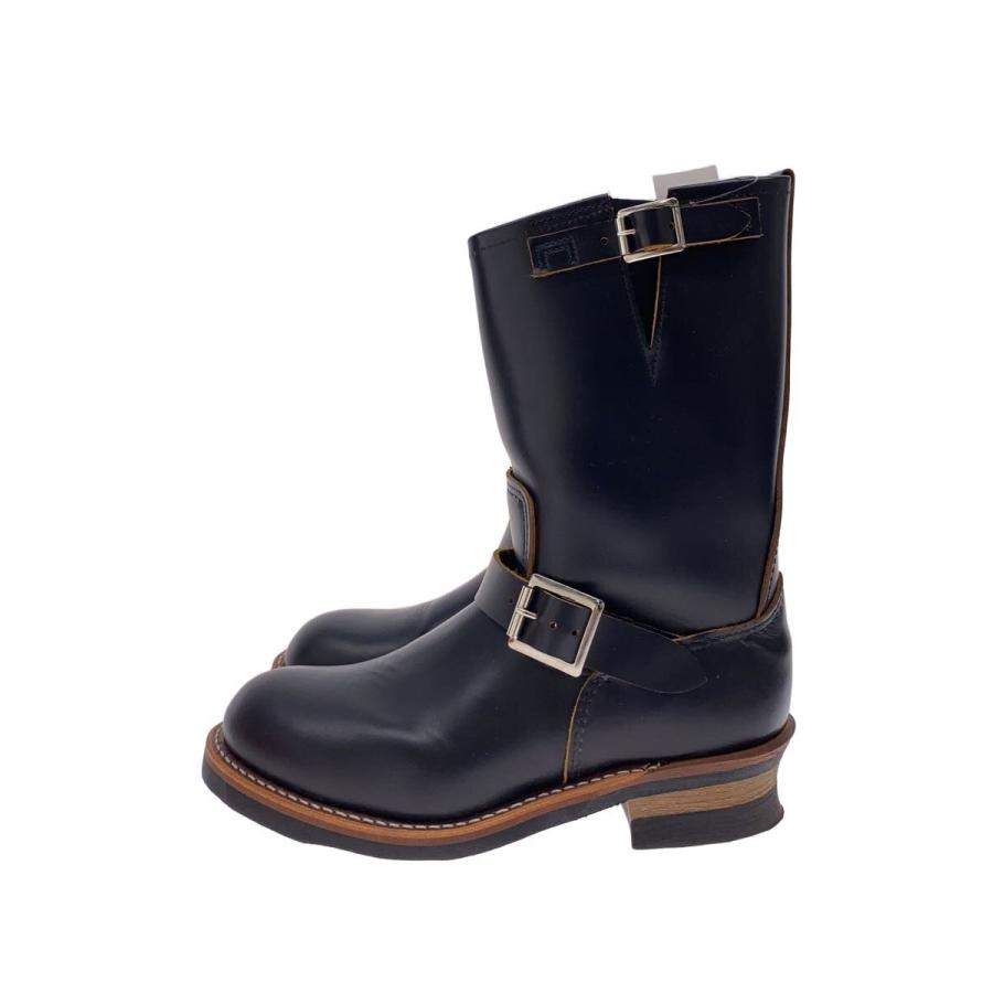RED WING◇エンジニアブーツ/UK7/BLK/2966 : セカンドストリートYahoo