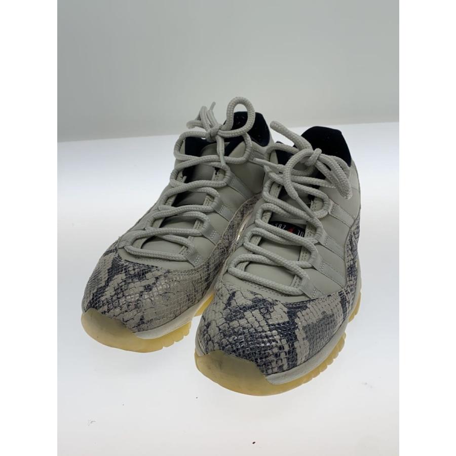 NIKE◇AIR JORDAN 11 RETRO LOW LE/エアジョーダンレトロロー/グレー 