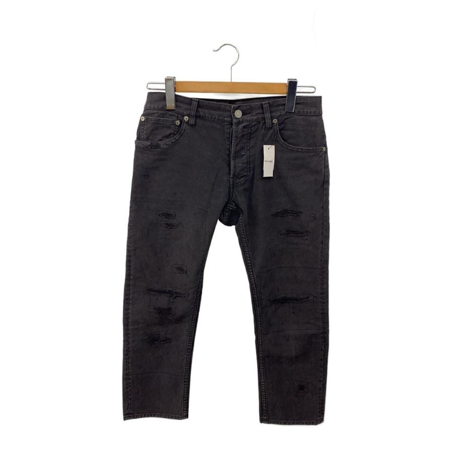 visvim◇20AW/FLUXUS 10 SERGE CRASH/1/コットン/GRY/0120205008005