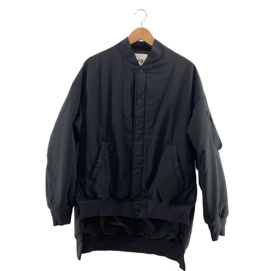 Y-3◇フライトジャケット/XS/ポリエステル/BLK/無地/GK4366 : セカンド