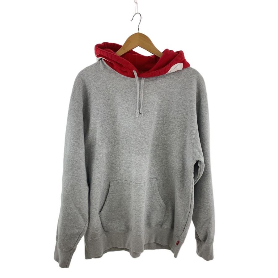 Supreme◇パーカー/XL/コットン/GRY : セカンドストリートYahoo!店