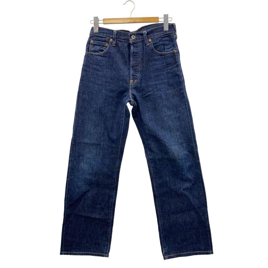 ★日本製 LEVI’S 702XX J22 セルビッチ デニムパンツ Levi's◇702/ボタン裏J22/日本製/ボトム/31/コットン/IDG/無地/702-XX