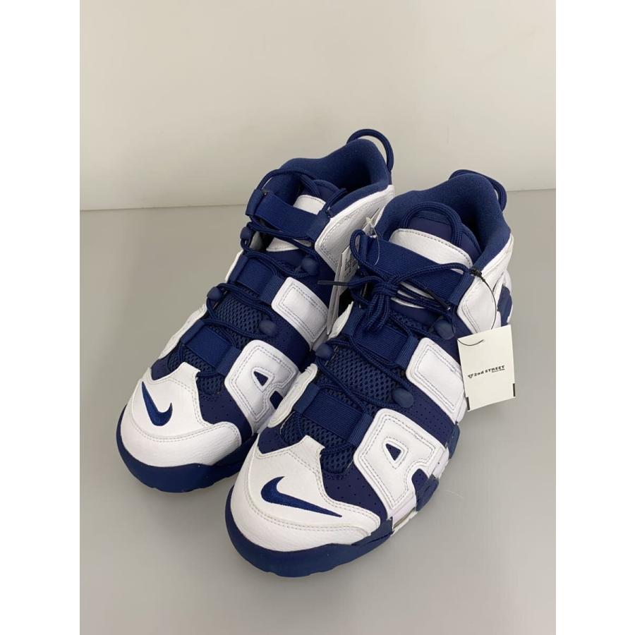 NIKE◇AIR MORE UPTEMPO_エアモア アップテンポ/29cm/NVY// : セカンド