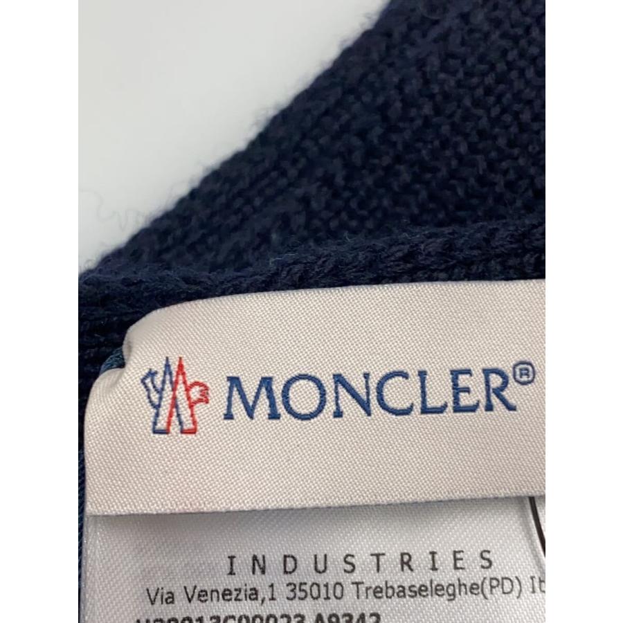 MONCLER◇SCIARPA TRICOT/マフラー/ウール/NVY/メンズ/H20913C00023
