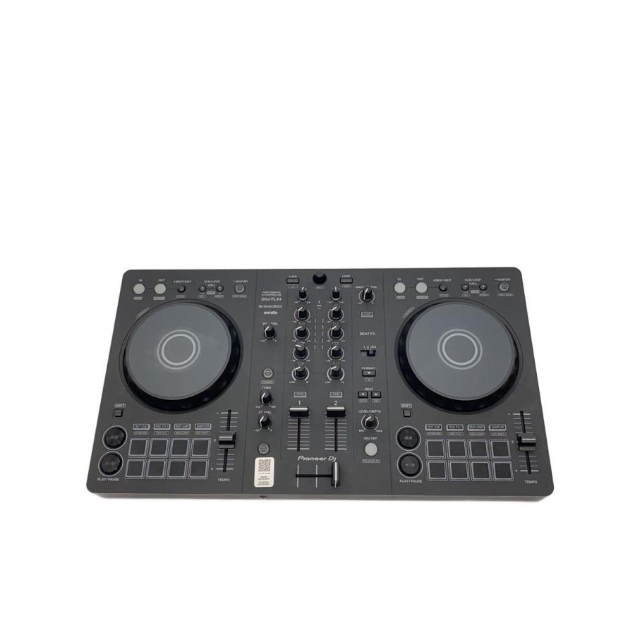 DDJ-FLX4 未使用 • 新品 DDJ-400後継機種】 Pioneer DJ DDJ-FLX4 DJ初心者セット [本体+