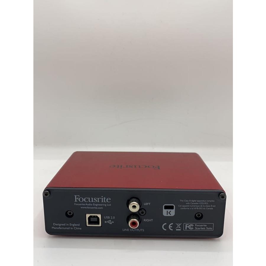 Focusrite◇楽器周辺機器その他/Scarlett Solo : セカンドストリート