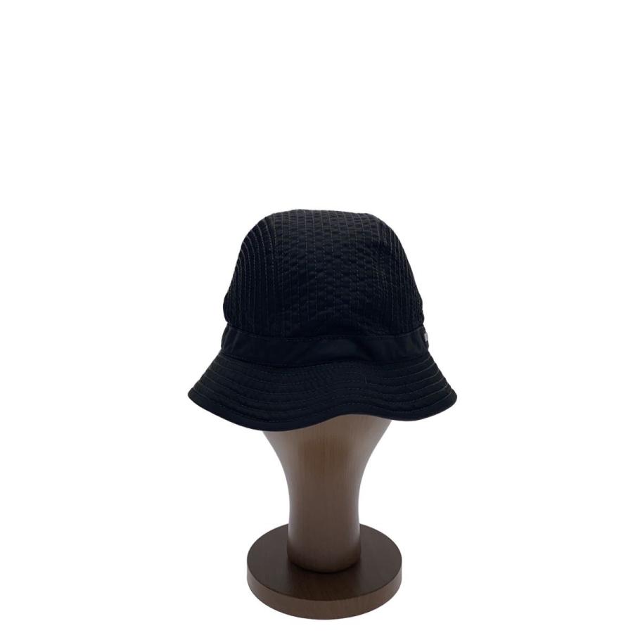 PRADA ハット　Lサイズ PRADA◇バケットハット/L/ポリエステル/BLK/レディース// : セカンド