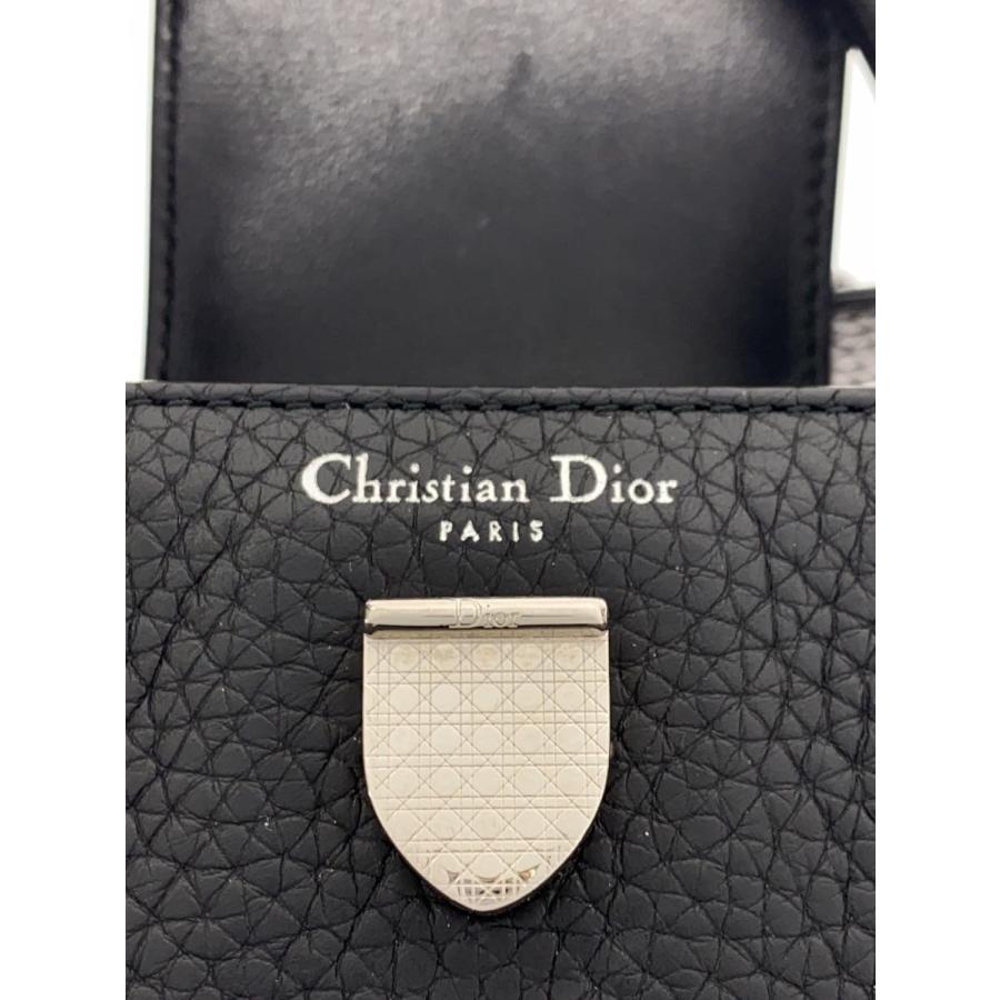 Christian Dior◇ハンドバッグ/レザー/BLK/無地 : セカンドストリート 