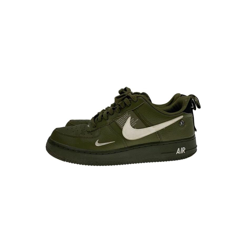 NIKE◇AIR FORCE 1 07 LV8 UTILITY/エアフォースユーティリティ/カーキ