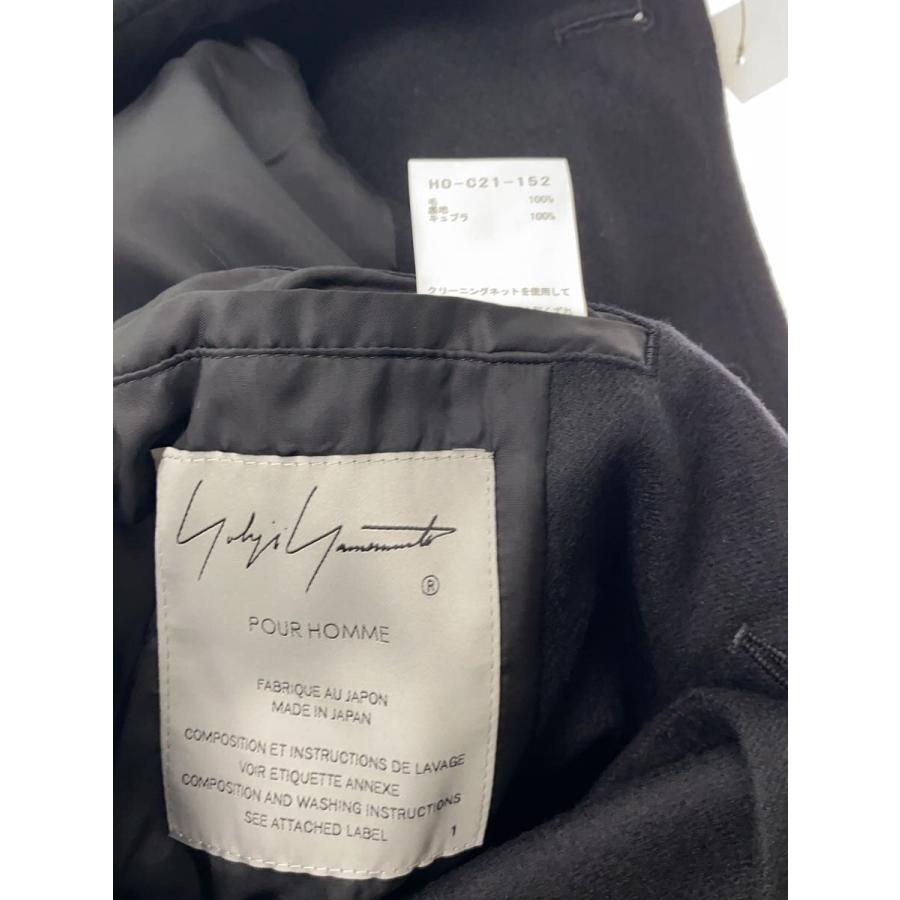 yohji yamamoto POUR HOMME◇コート/1/ウール/BLK/HO-C21-152