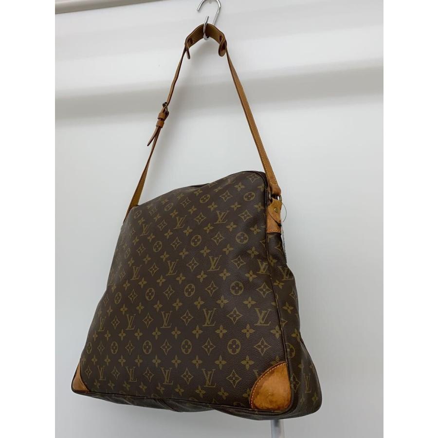 LOUIS VUITTON◇サック・バラード_モノグラム・キャンバス/PVC/BRW/総
