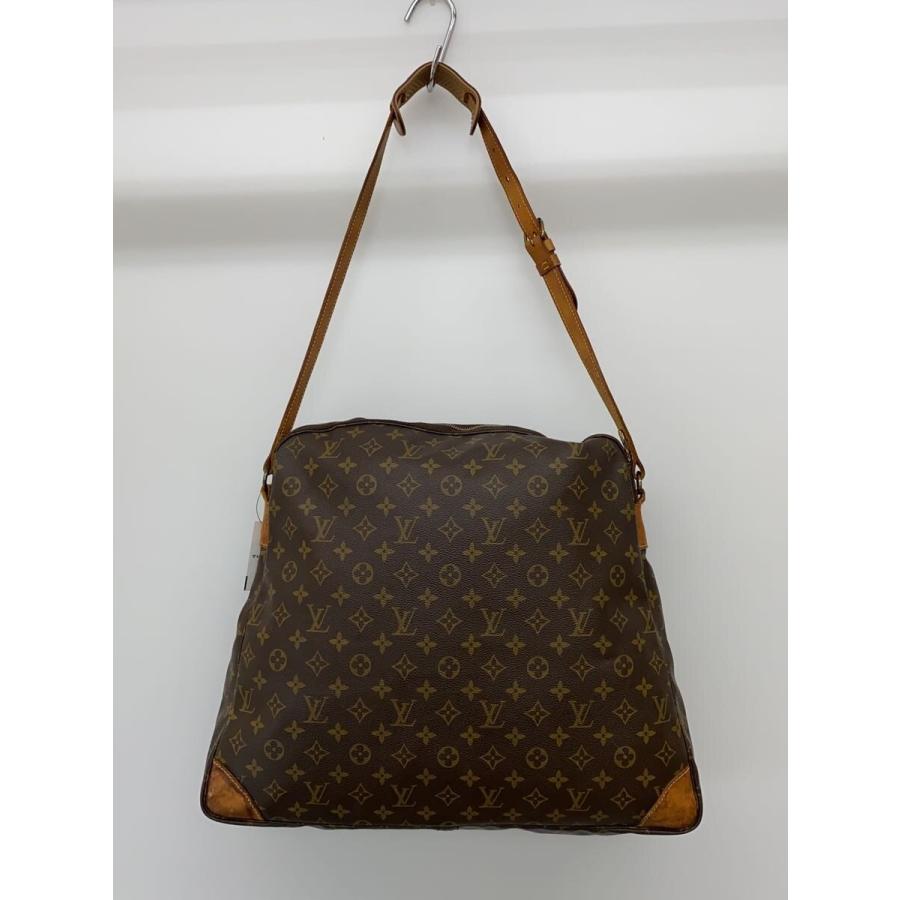 LOUIS VUITTON◇サック・バラード_モノグラム・キャンバス/PVC/BRW/総