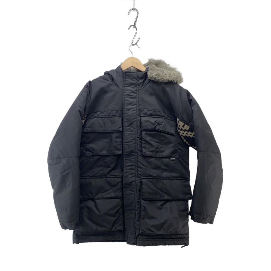 STUSSY◇ダウンジャケット/S/ナイロン/BLK/無地 : セカンドストリート