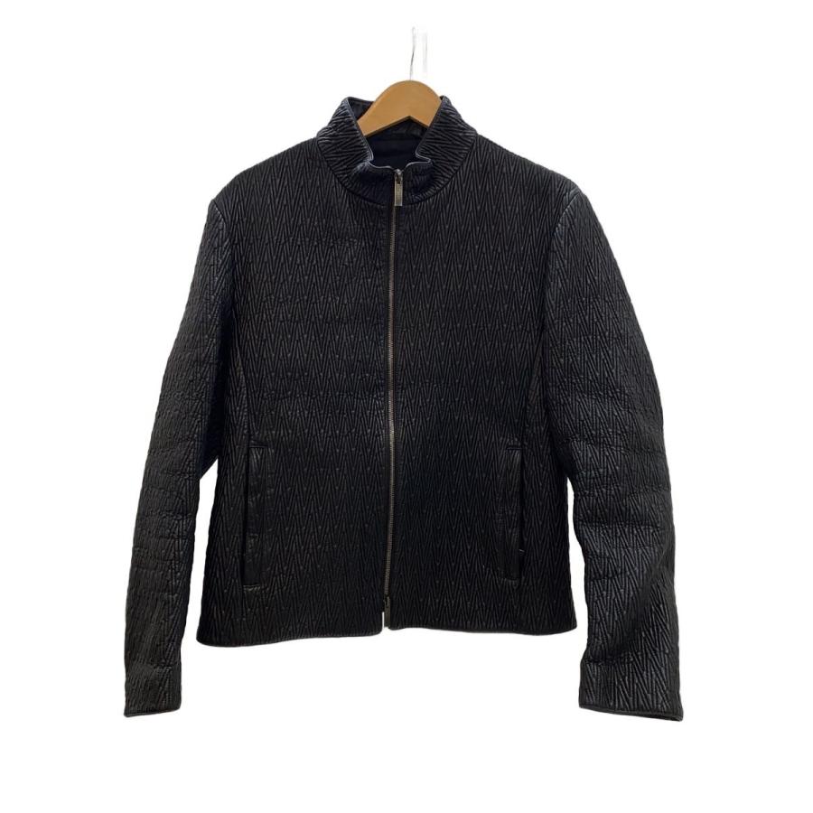 美品 ジョルジオアルマーニ ラムレザー ジャケット GIORGIO