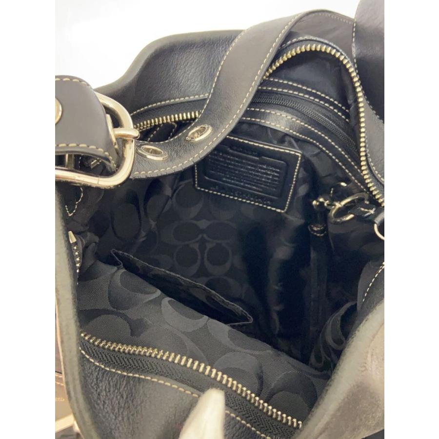 Furucari 　Coach ブラック ショルダーバッグ COACH(コーチ) / ショルダーバッグ_ブラック/レザー/BLK/F01414 | 中古