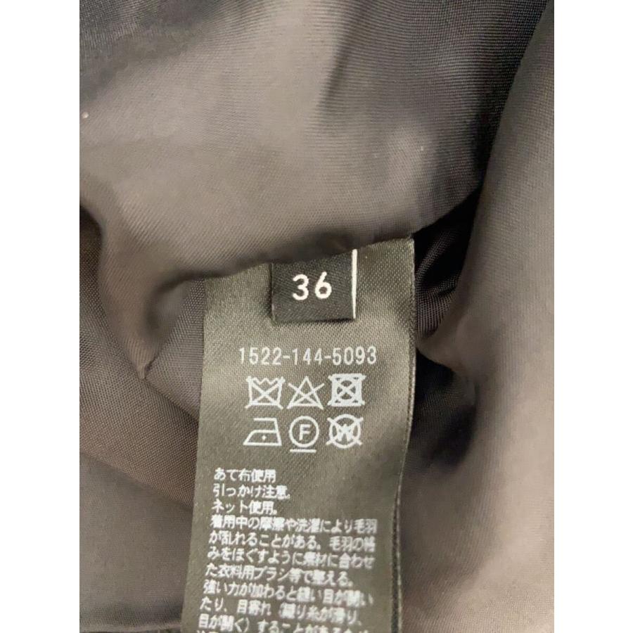UNITED ARROWS◇ファンシーツイードVネック/ジャケット/36/レーヨン